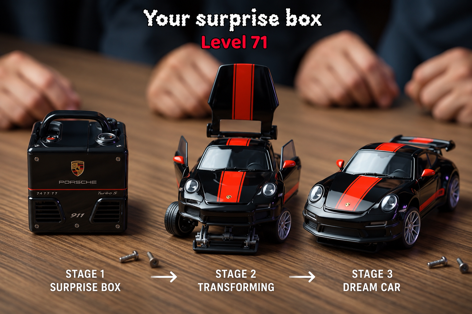 mini cube turned into dream car gadgets