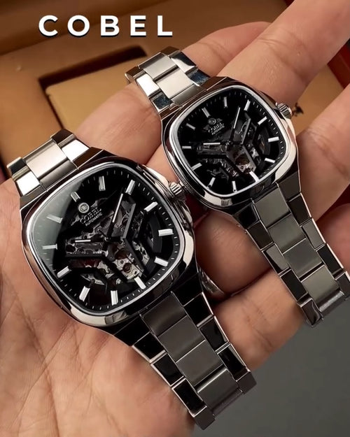 BUY 1 GET 1 FREE COBEL COUPLE WATCH FOR MEN AND WOMEN