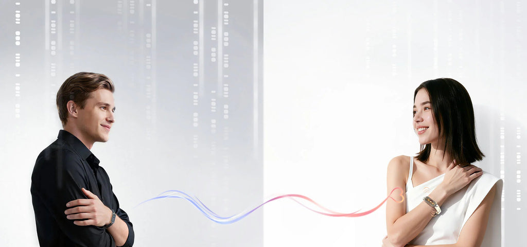LONG DISTANCE TOUCH BRACLET FOR LONG DISTANCE RELATIONSHIP