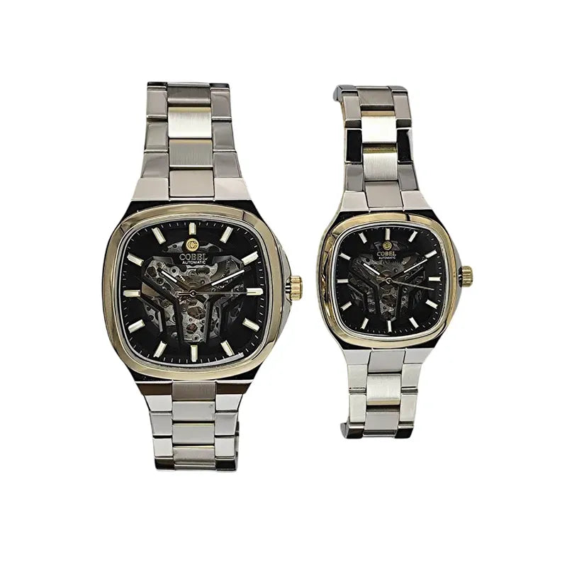 BUY 1 GET 1 FREE COBEL COUPLE WATCH FOR MEN AND WOMEN
