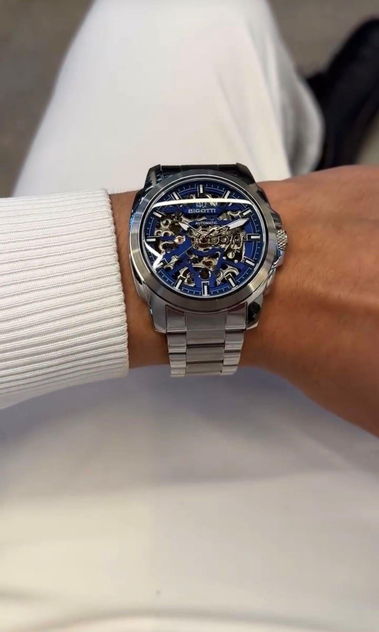 BIGGOTI AUTOMATIC WATCH FRO MEN